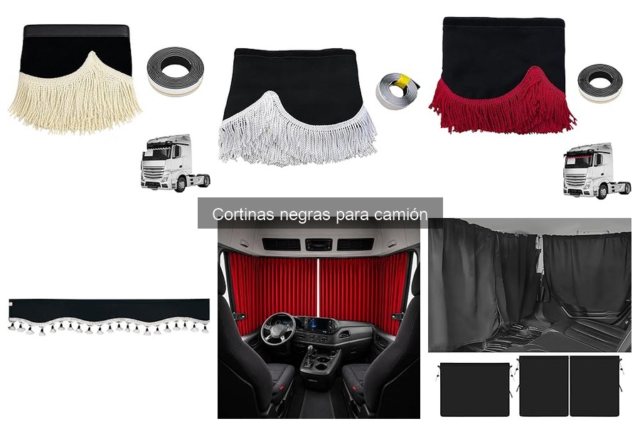 Precios de Cortinas Negros para Camiones y Dónde Comprarlas