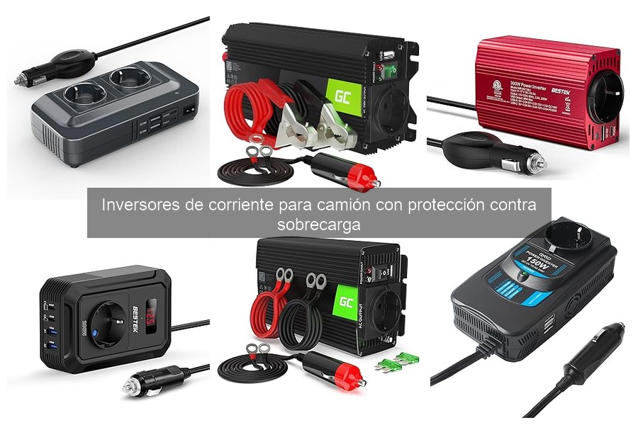 Precios de Inversores de Corriente para Camión y Dónde Comprarlos