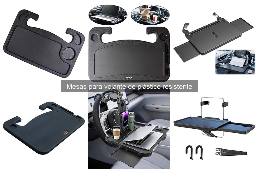 Precios de mesas para volante de plástico resistente en Amazon