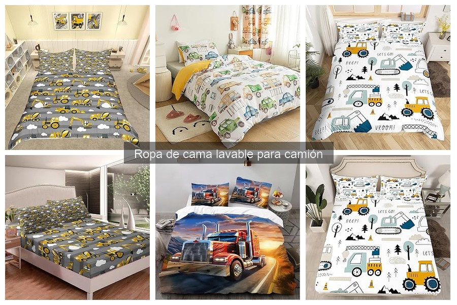 Precios de Ropa de Cama Lavable para Camiones: Mejores Ofertas