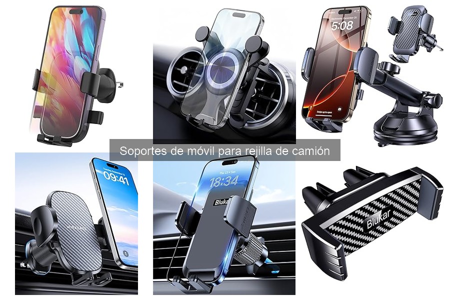 Precios de soportes de móvil para rejilla de camión