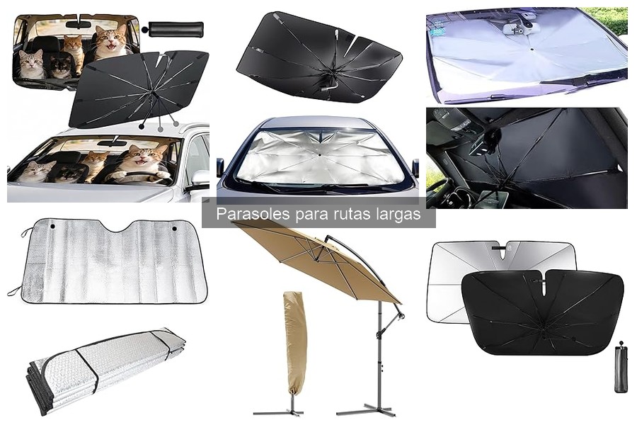 Preguntas frecuentes sobre parasoles para rutas largas