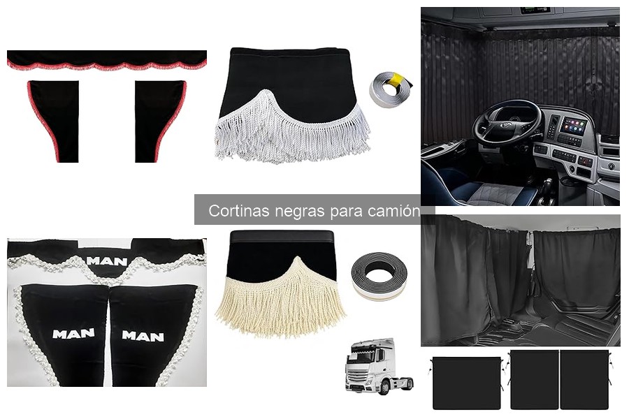 Problemas comunes al usar cortinas negras para camiones