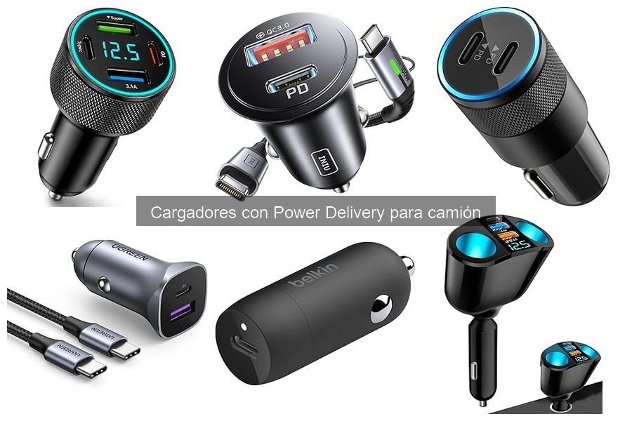 Problemas comunes con cargadores Power Delivery para camiones