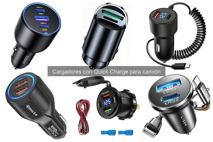 Problemas comunes con cargadores Quick Charge para camiones