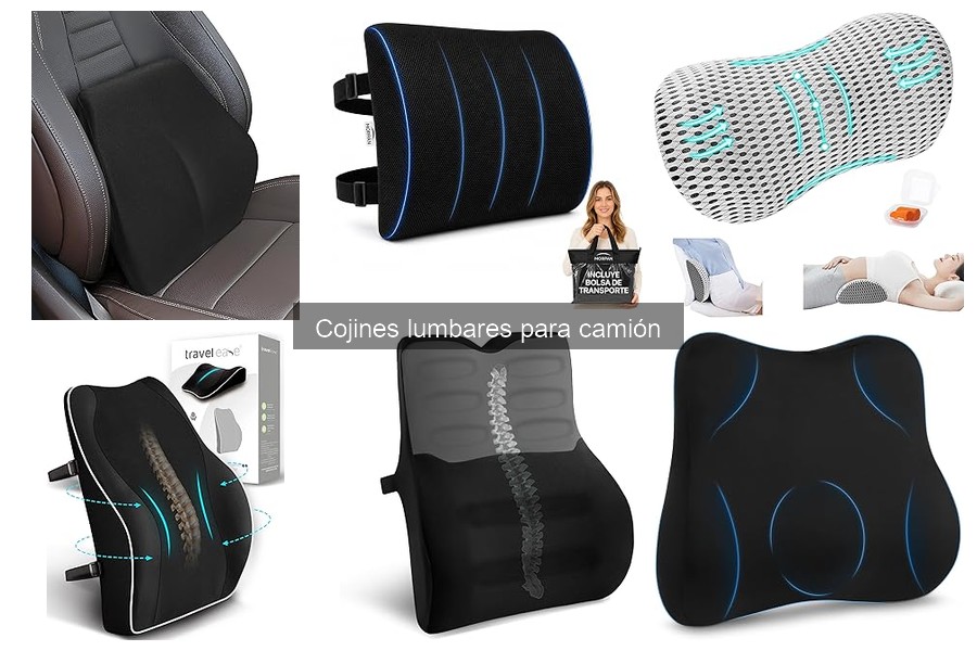 Problemas comunes con cojines lumbares para camión