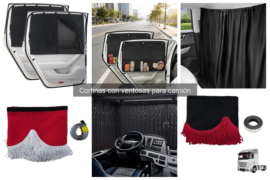 Problemas comunes con cortinas con ventosas para camión