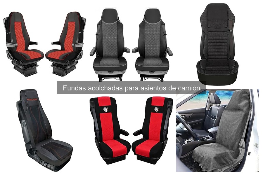 Problemas comunes con fundas acolchadas para asientos de camión