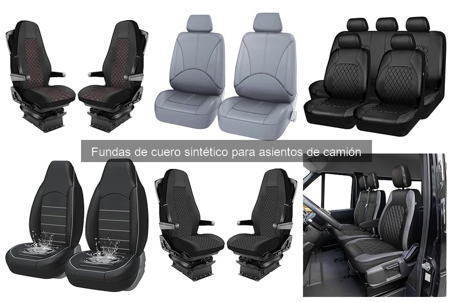 Problemas comunes con fundas de cuero sintético para camiones