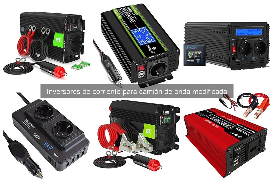 Problemas Comunes con Inversores de Onda Modificada en Camiones