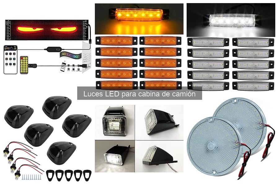 Problemas comunes con luces LED en la cabina de camión