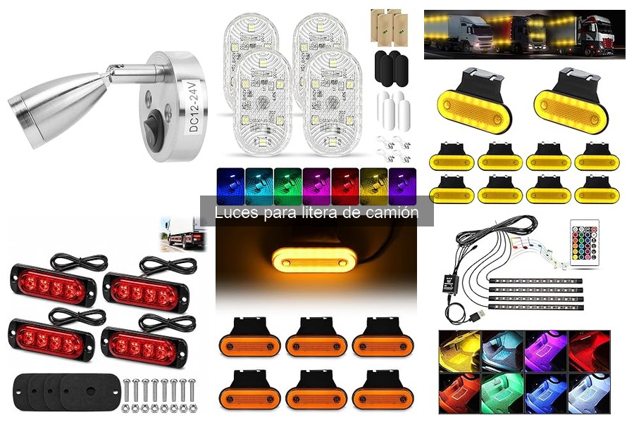 Problemas comunes con luces para litera de camión y soluciones