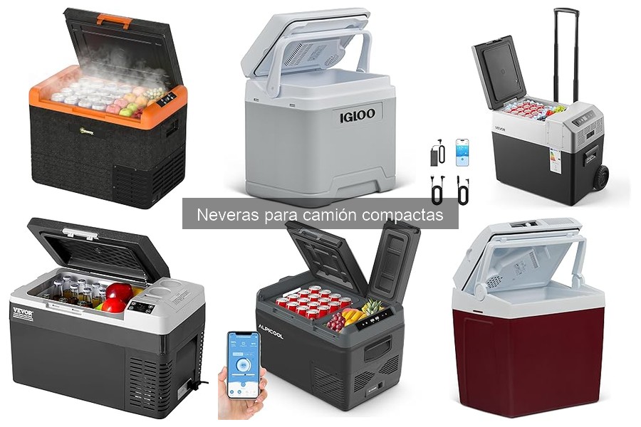 Problemas comunes con neveras para camión compactas y soluciones