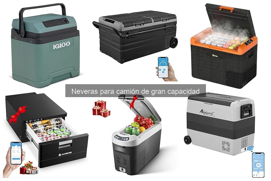Problemas comunes con neveras para camión de gran capacidad