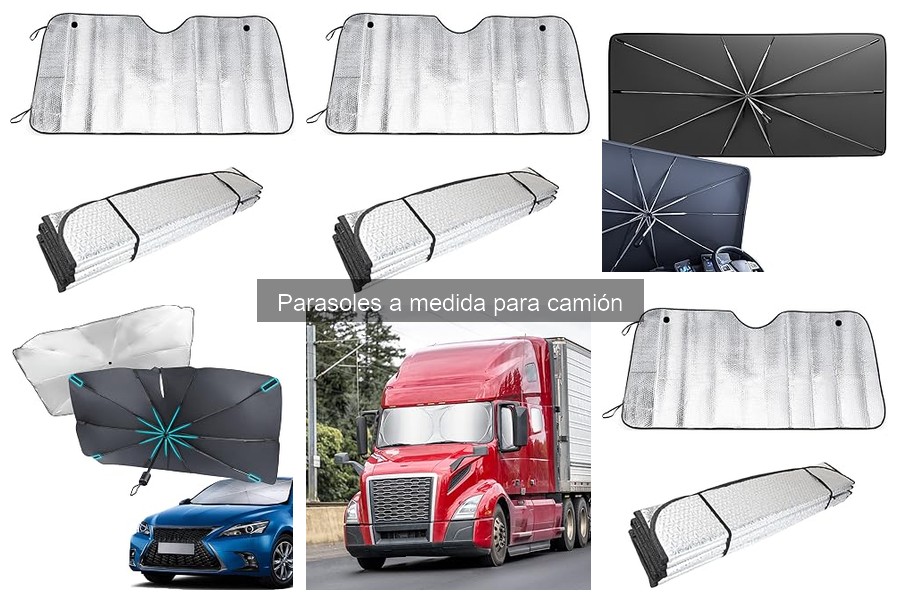 Problemas comunes con parasoles a medida para camiones