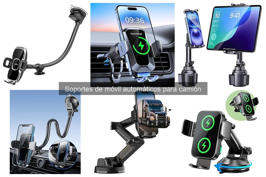 Problemas comunes con soportes de móvil automáticos para camión
