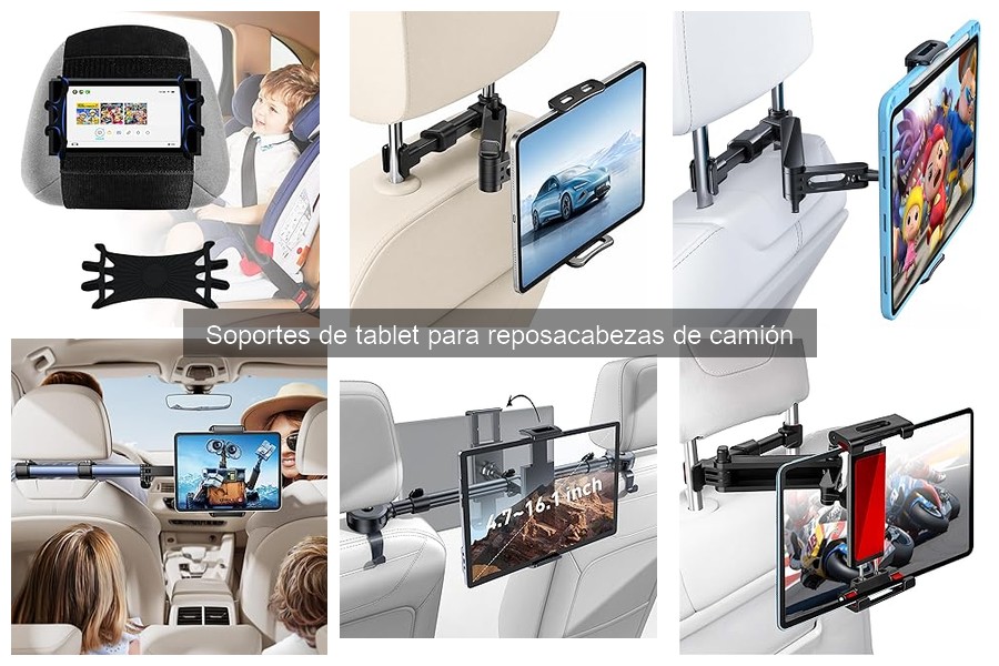 Problemas comunes con soportes de tablet en reposacabezas