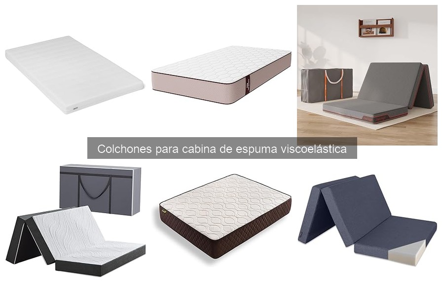 ¿Qué es un colchón de espuma viscoelástica para camión?
