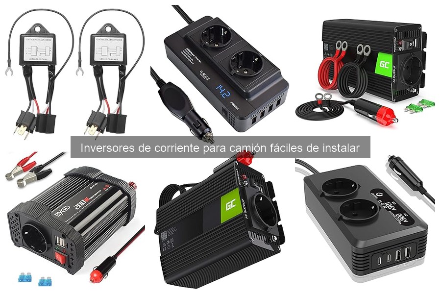 ¿Qué es un inversor de corriente para camión? Guía fácil