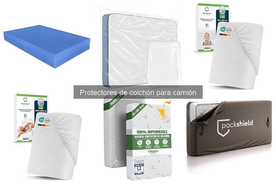 ¿Qué es un protector de colchón para camión?
