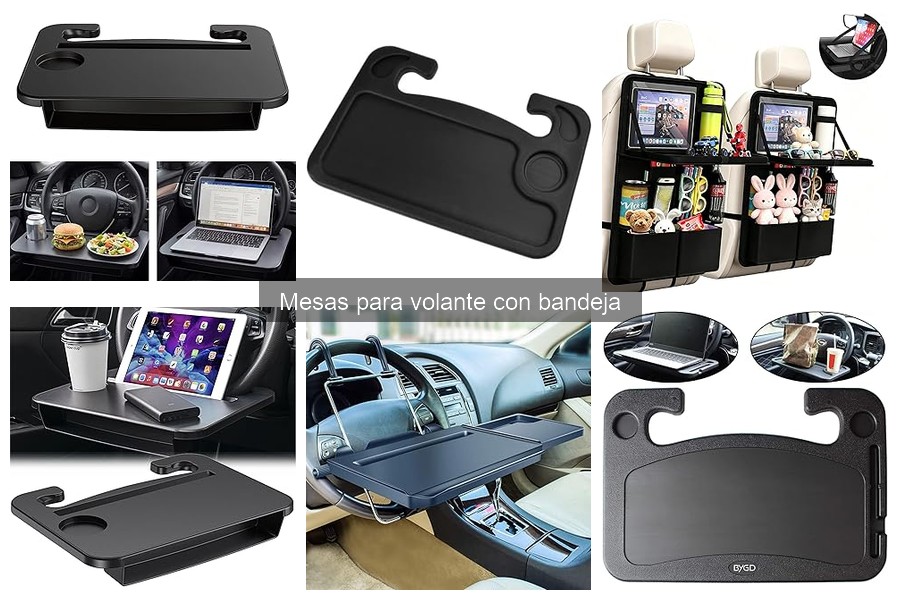 ¿Qué es una mesa para volante con bandeja? Características y usos