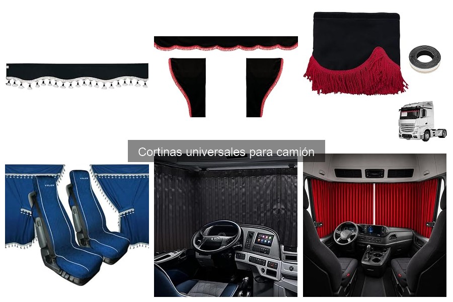 ¿Qué son las cortinas universales para camión? Características y beneficios