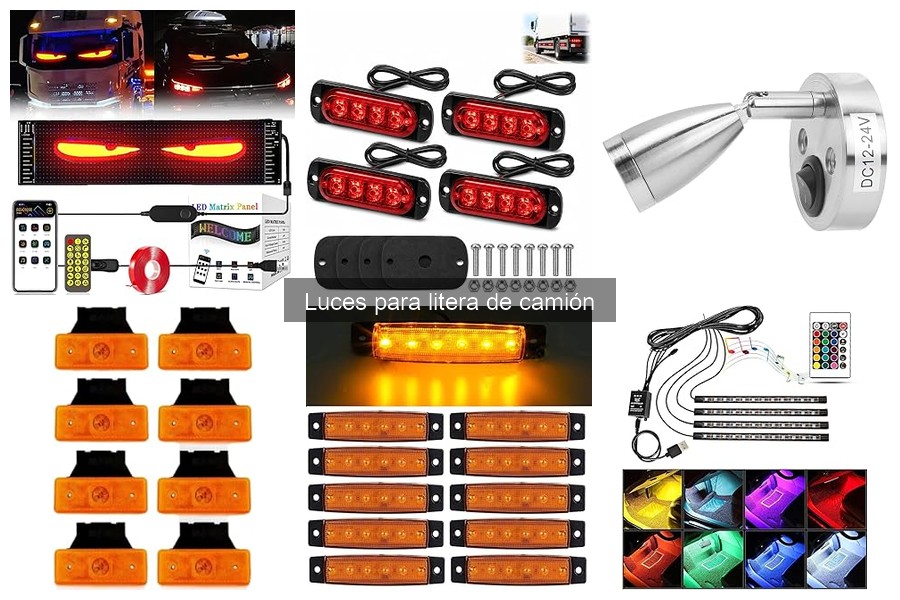 Reseñas de las Mejores Luces para Litera de Camión