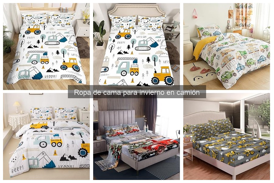 Ropa de cama térmica vs. estándar para invierno en camiones