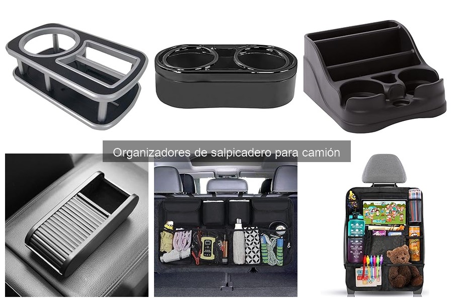 Tendencias en Organizadores de Salpicadero para Camiones