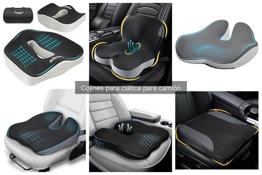 Testimonios de camioneros sobre cojines para ciática