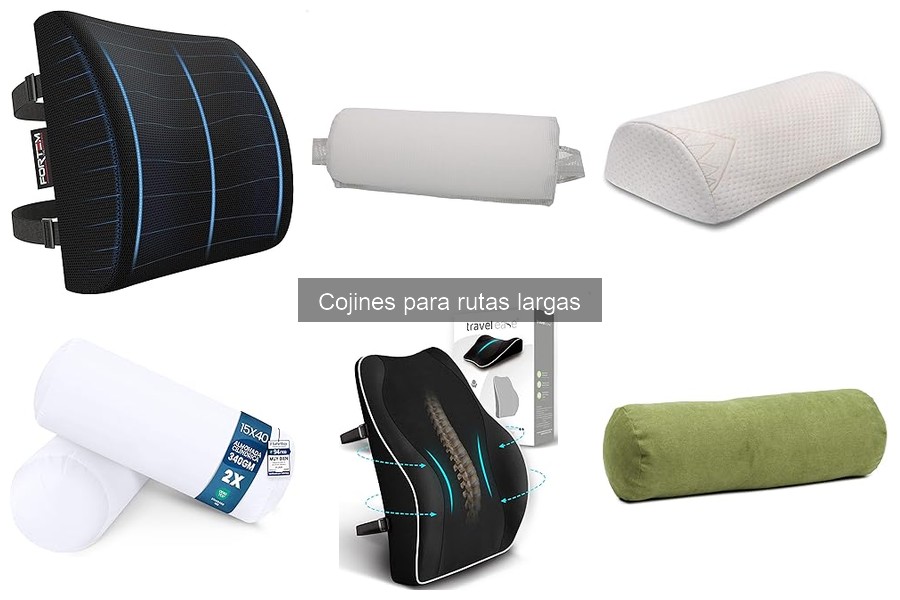 Tipos de cojines para rutas largas: guía completa