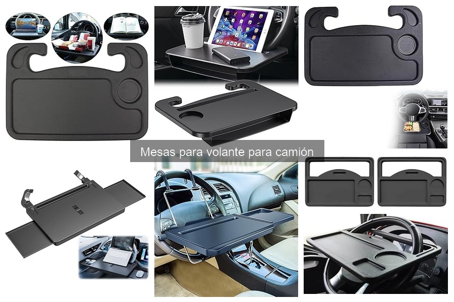 Tipos de mesas para volante en camiones: guía completa