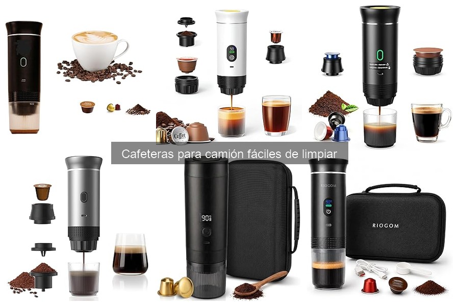 Tips para mantener limpia tu cafetera de camión