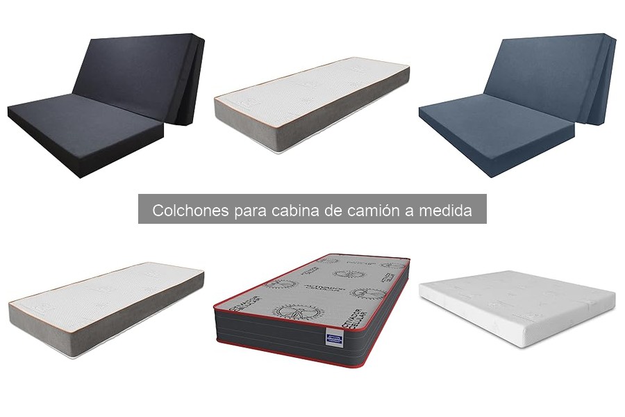 Ventajas de colchones a medida para cabinas de camión