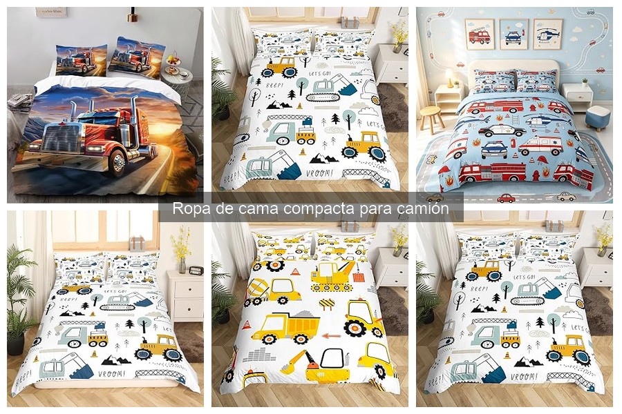 Ventajas de la ropa de cama compacta para camiones