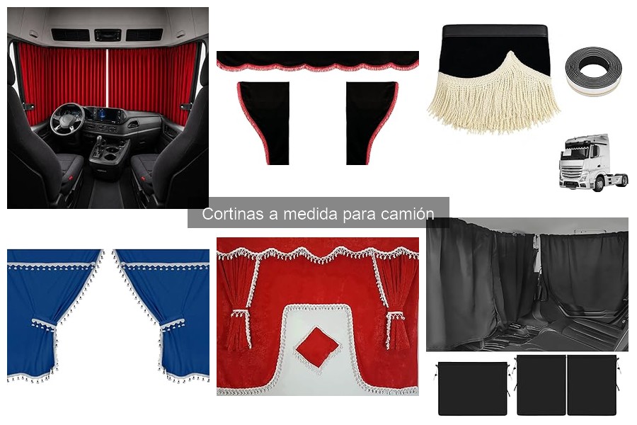 Ventajas de las cortinas a medida para camiones