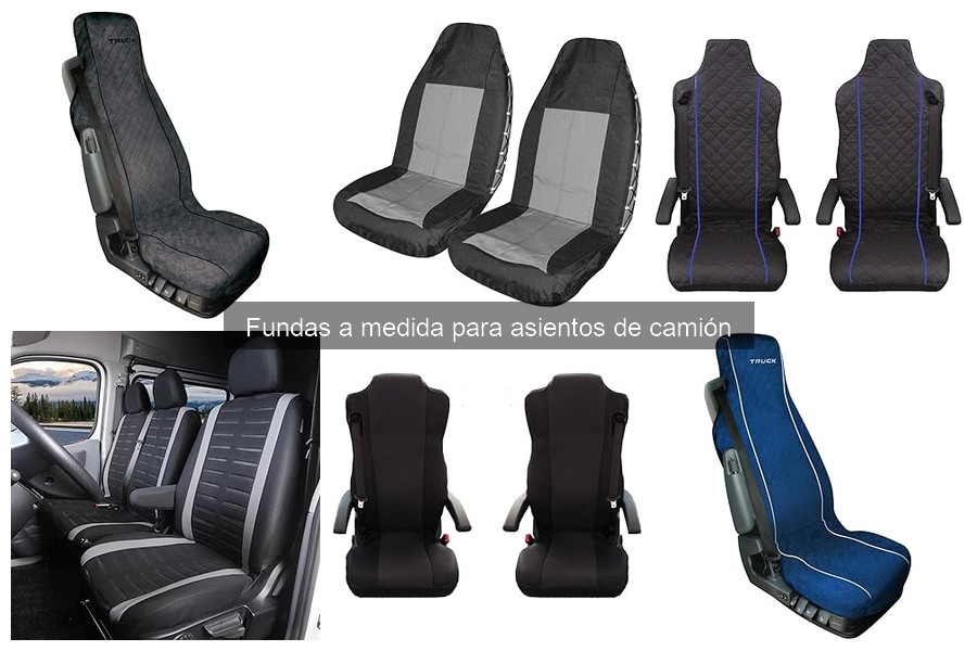 Ventajas de las fundas a medida para asientos de camión