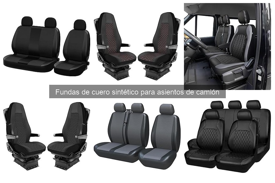Ventajas de las fundas de cuero sintético para camiones