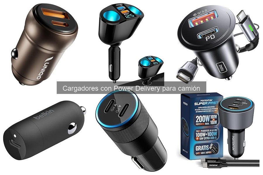 Ventajas de los Cargadores con Power Delivery para Camiones