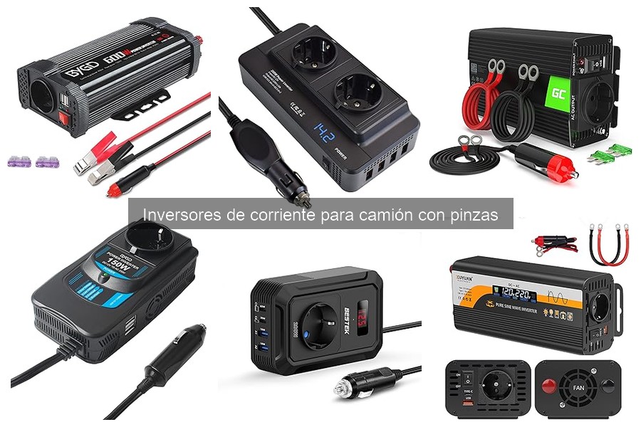 Ventajas de un Inversor de Corriente con Pinzas para Camión