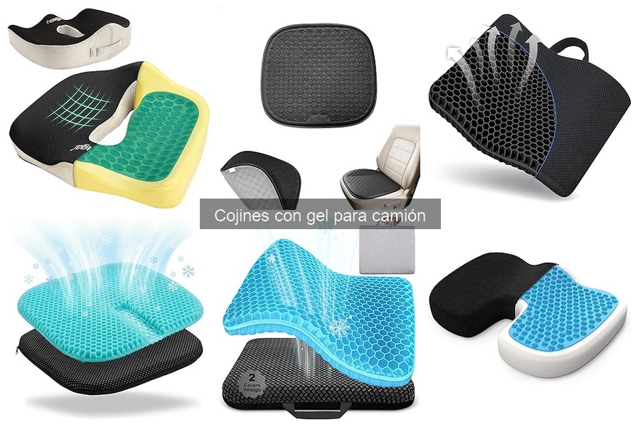 Ventajas de usar cojines con gel en camiones