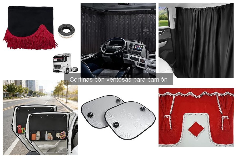 Ventajas de usar cortinas con ventosas en camiones