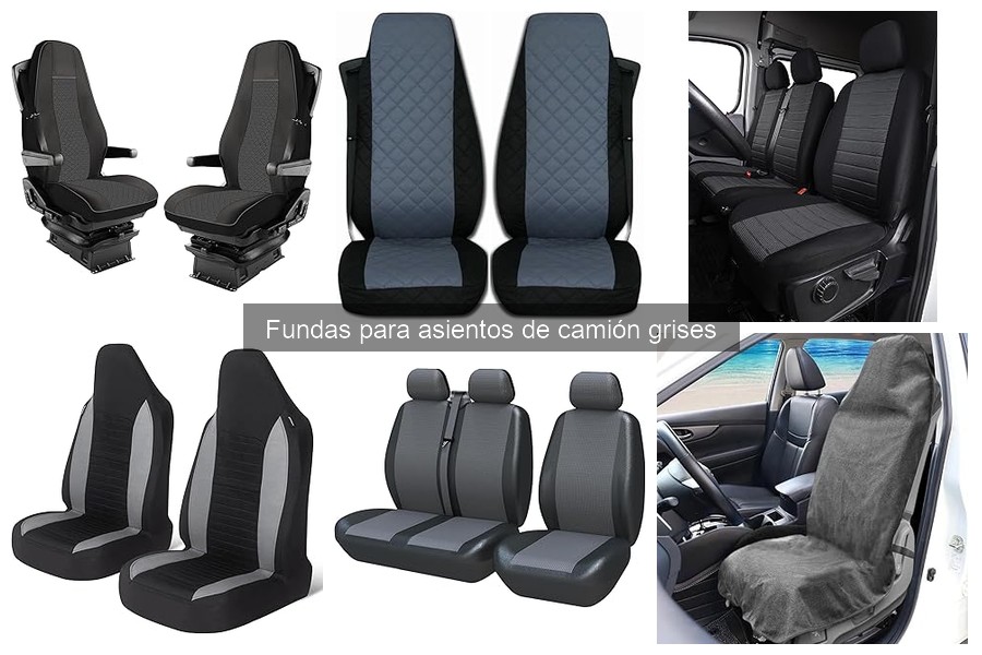 Ventajas de usar fundas grises para asientos de camión