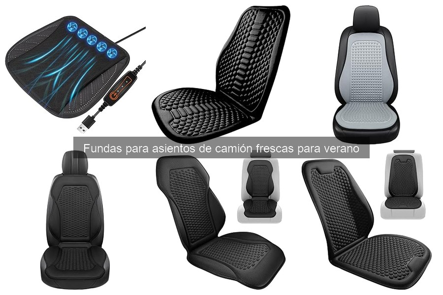 Ventajas de usar fundas para asientos de camión en verano
