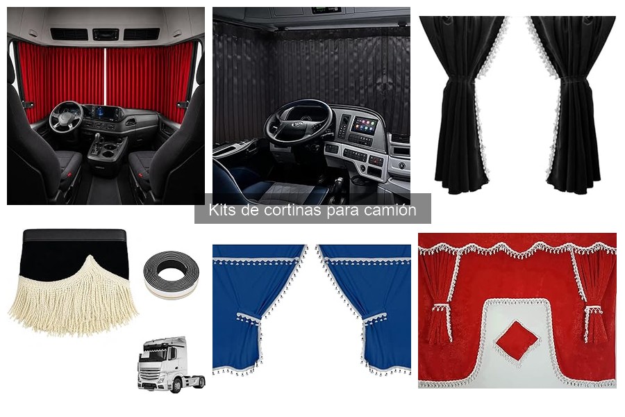 Ventajas de usar kits de cortinas para camión y furgón