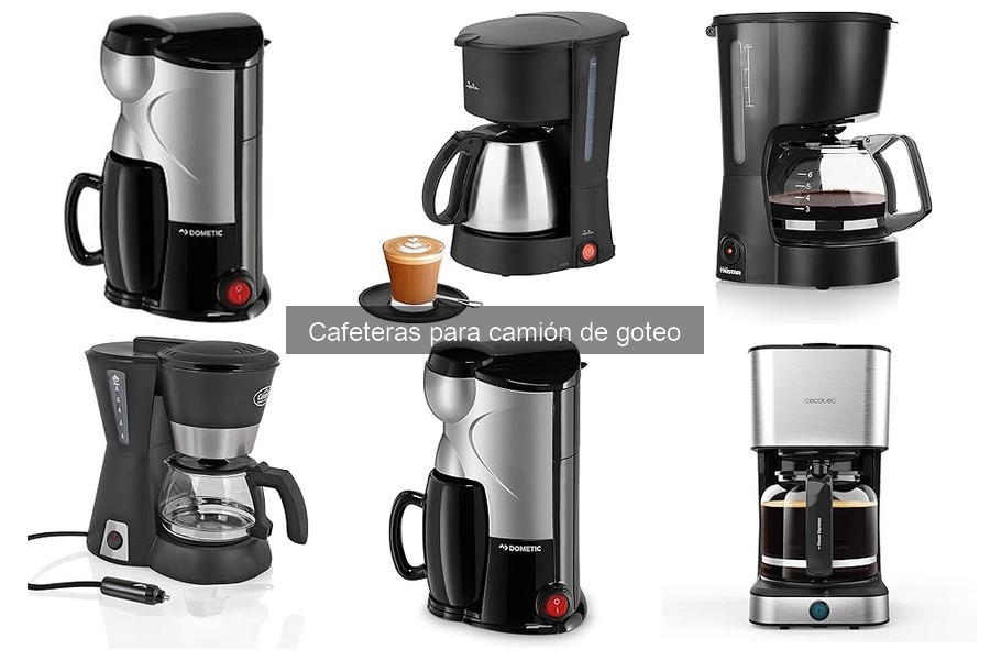 Ventajas de usar una cafetera de goteo en el camión