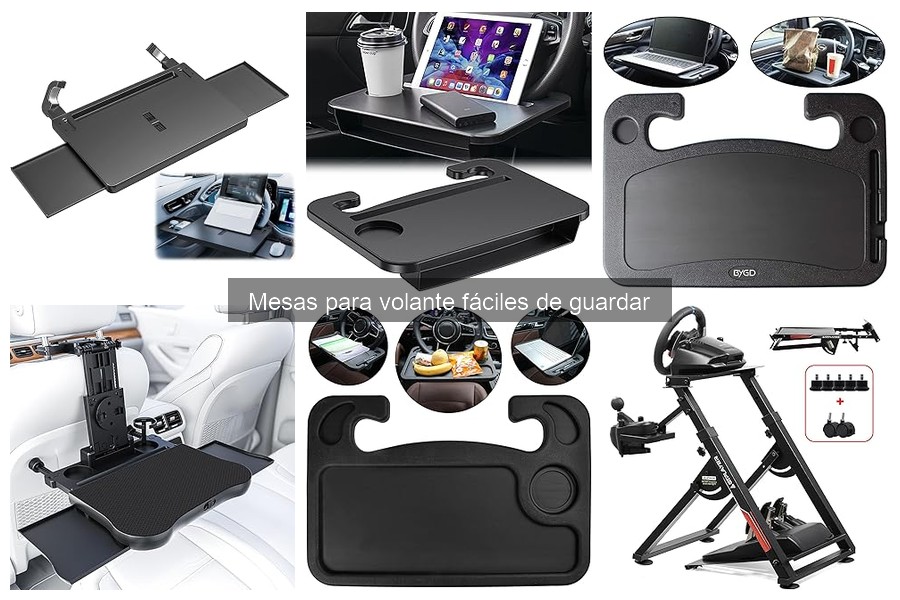 Ventajas de usar una mesa para volante fácil de guardar