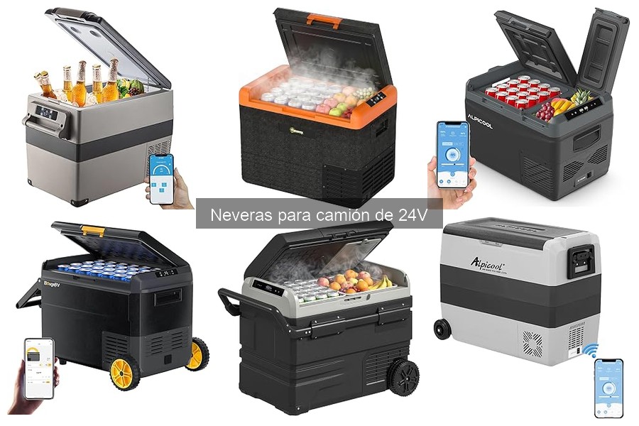 Ventajas de usar una nevera de 24V en tu camión