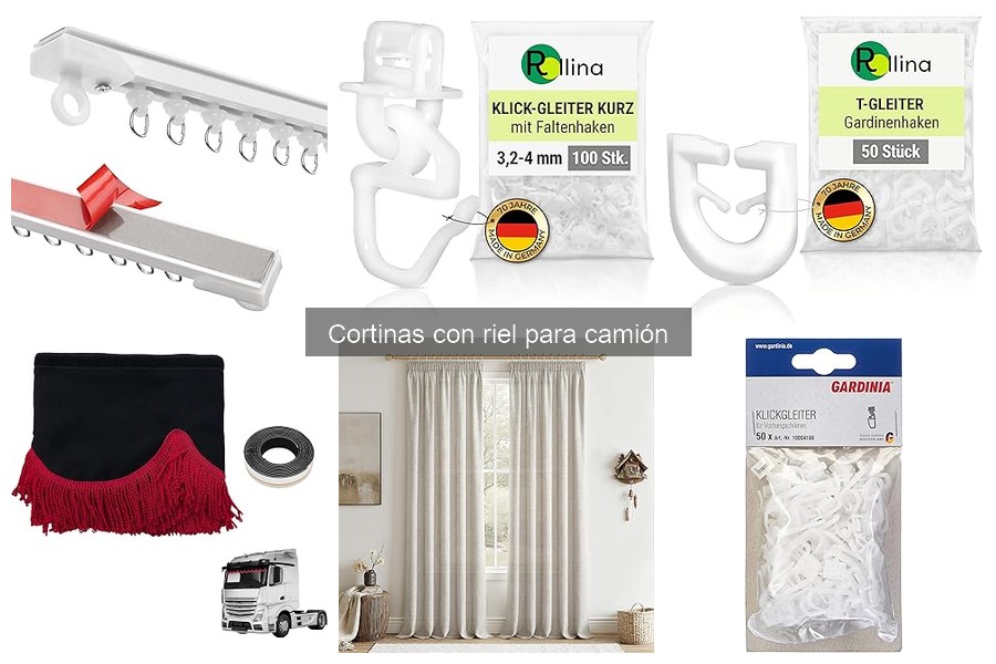 Ventajas y Desventajas de Cortinas con Riel para Camión